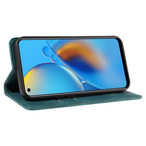 BETOPNICE 003 For Oppo A74 4G / F19 / F19s / A95 4G / Reno6 Lite RFID Blocking Flip Stand Leather Phone Case Wallet Cover