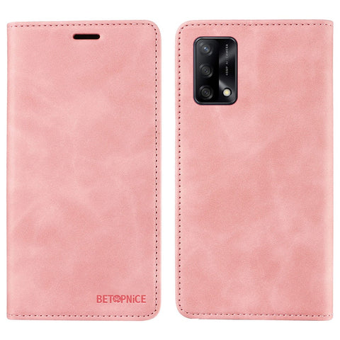BETOPNICE 003 For Oppo A74 4G / F19 / F19s / A95 4G / Reno6 Lite RFID Blocking Flip Stand Leather Phone Case Wallet Cover