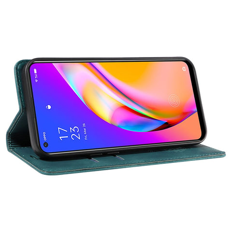 BETOPNICE 003 For Oppo A94 5G / Reno5 Z / F19 Pro+ 5G / A95 5G / Reno6 Z Flip Stand Leather Phone Case RFID Blocking Wallet Cover