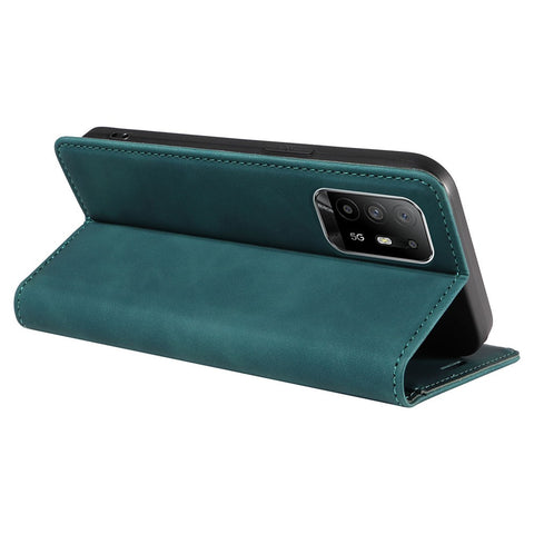 BETOPNICE 003 For Oppo A94 5G / Reno5 Z / F19 Pro+ 5G / A95 5G / Reno6 Z Flip Stand Leather Phone Case RFID Blocking Wallet Cover