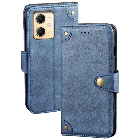 IDEWEI For Xiaomi Redmi Note 12R Pro 5G Anti-Scratch Phone Case Stand Wallet PU Leather Phone Cover