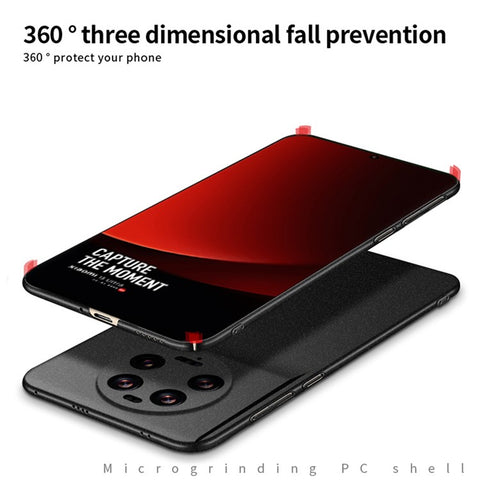 MOFI Shield Matte Series For Xiaomi 13 Ultra Phone Case Ultra-Thin Frosted Skin Anti-Scratch Hard PC Cover