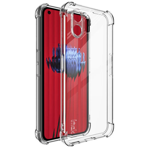 IMAK For Nothing Phone (2) Transparent Phone Case Four Corner Anti-drop Soft TPU Back Cover
