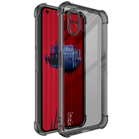 IMAK For Nothing Phone (2) Transparent Phone Case Four Corner Anti-drop Soft TPU Back Cover