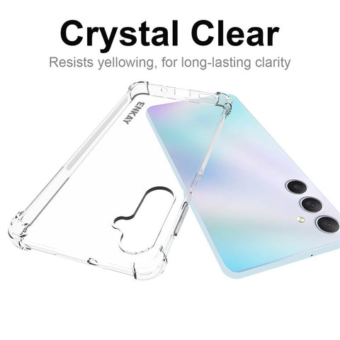 ENKAY HAT PRINCE For Samsung Galaxy M54 5G / F54 5G TPU Clear Phone Case with High Aluminium-silicon Glass Screen Film