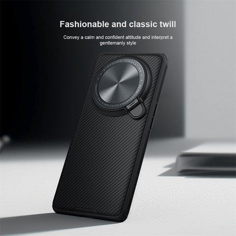 NILLKIN CamShield Prop Series for Oppo Find X6 Pro Hard PC+TPU Phone Case Kickstand Lens Protector Phone Cover