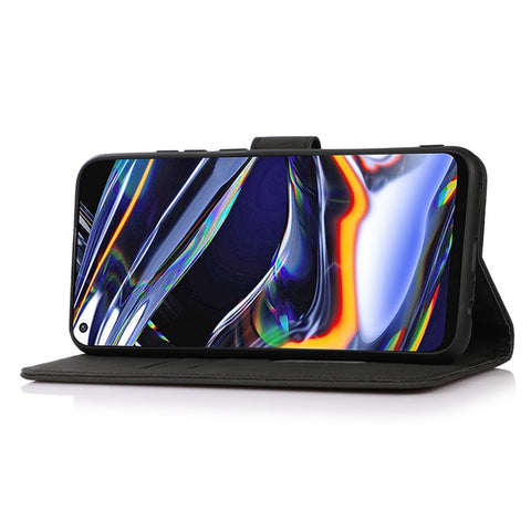 KHAZNEH For Oppo Reno10 Pro 5G (Global) / Reno10 5G (Global) Phone Case Phone Cover Textured PU Leather Wallet Stand Shell