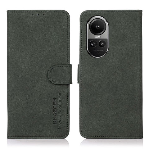 KHAZNEH For Oppo Reno10 Pro 5G (Global) / Reno10 5G (Global) Phone Case Phone Cover Textured PU Leather Wallet Stand Shell