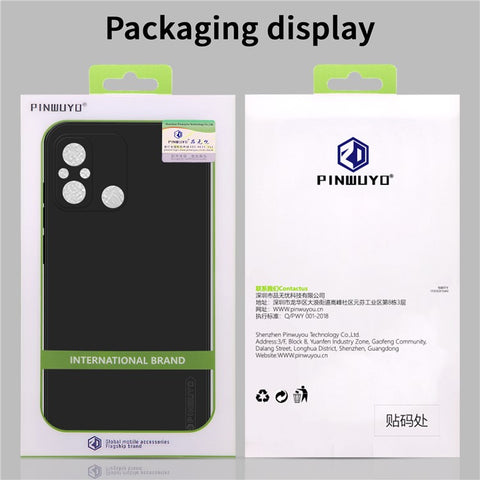 PINWUYO For Xiaomi Redmi 12C 4G TPU Phone Case Precise Cutouts Phone Cover