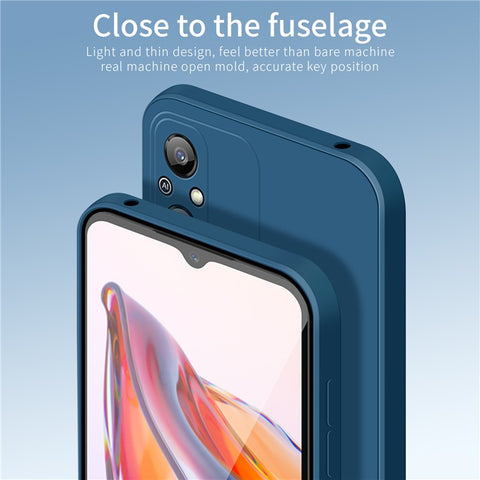 PINWUYO For Xiaomi Redmi 12C 4G TPU Phone Case Precise Cutouts Phone Cover