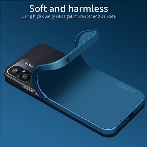 PINWUYO For Xiaomi Redmi 12C 4G TPU Phone Case Precise Cutouts Phone Cover