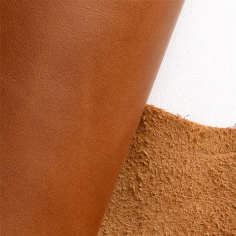 MELKCO For Xiaomi 13 Ultra Protective Case Genuine Cow Leather+Microfiber Leather+PC Waxy Texture Phone Cover