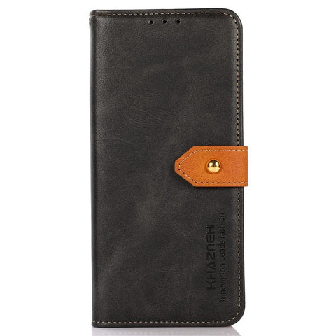 KHAZNEH For Oppo Reno10 Pro 5G (Global) / Reno10 5G (Global) Cowhide Texture Stand Phone Cover Wallet PU Leather Case