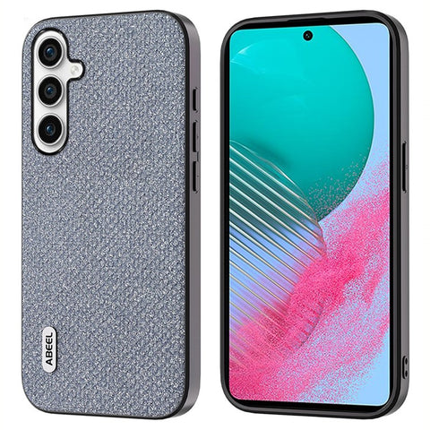 ABEEL For Samsung Galaxy M54 5G / F54 5G PU Leather+PC+TPU Back Case Bling Rhinestone Texture Phone Cover