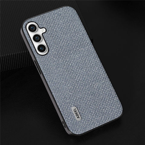 ABEEL For Samsung Galaxy M54 5G / F54 5G PU Leather+PC+TPU Back Case Bling Rhinestone Texture Phone Cover