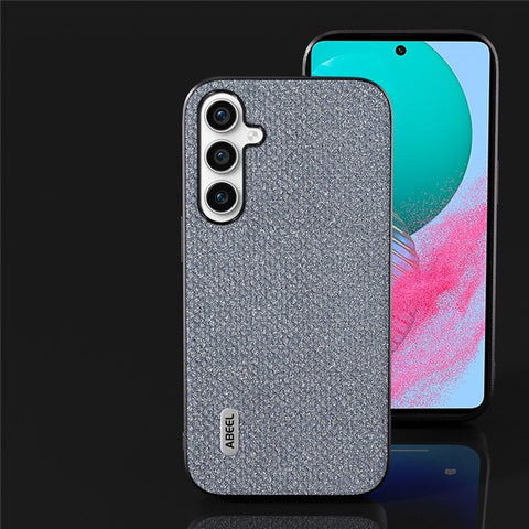 ABEEL For Samsung Galaxy M54 5G / F54 5G PU Leather+PC+TPU Back Case Bling Rhinestone Texture Phone Cover