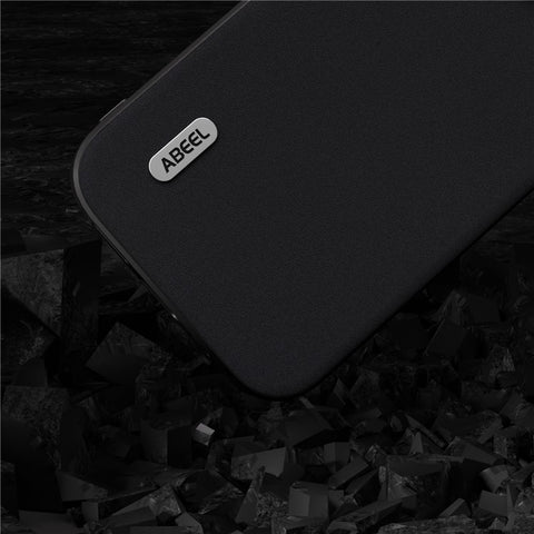 ABEEL For Samsung Galaxy M54 5G / F54 5G Silky Feeling Phone Case Cowhide Leather Coated PC+TPU Anti-Fall Cover