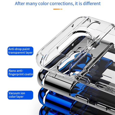 For Google Pixel 8 Electroplating TPU Phone Case Ring Kickstand Anti-drop Cover