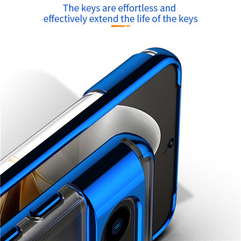 For Google Pixel 8 Electroplating TPU Phone Case Ring Kickstand Anti-drop Cover