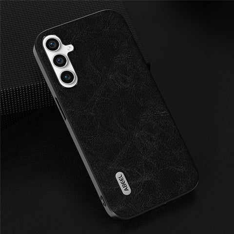 ABEEL Phone Case for Samsung Galaxy M54 5G / F54 5G , PU Leather+PC+TPU Litchi Texture Cover