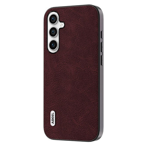 ABEEL Phone Case for Samsung Galaxy M54 5G / F54 5G , PU Leather+PC+TPU Litchi Texture Cover