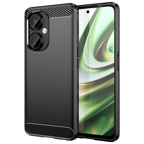 For OnePlus Nord N30 5G / Nord CE 3 Lite 5G TPU Phone Case Brushed Carbon Fiber Texture Cover
