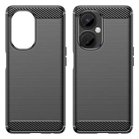 For OnePlus Nord N30 5G / Nord CE 3 Lite 5G TPU Phone Case Brushed Carbon Fiber Texture Cover