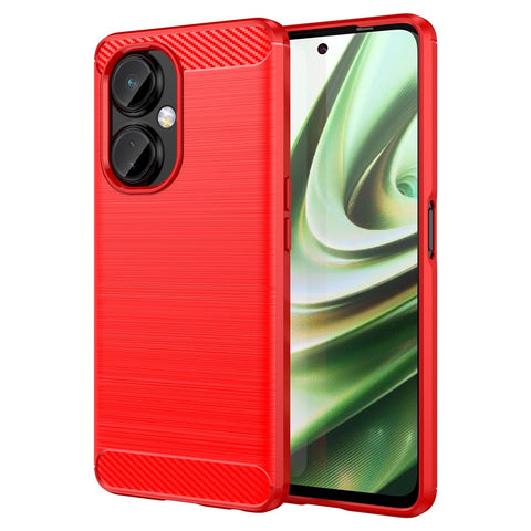 For OnePlus Nord N30 5G / Nord CE 3 Lite 5G TPU Phone Case Brushed Carbon Fiber Texture Cover