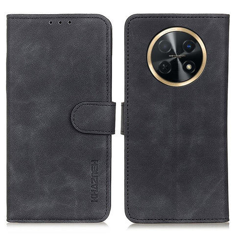 KHAZNEH For Huawei nova Y91 4G / Enjoy 60X Phone Case Retro Texture PU Leather Wallet Stand Phone Cover