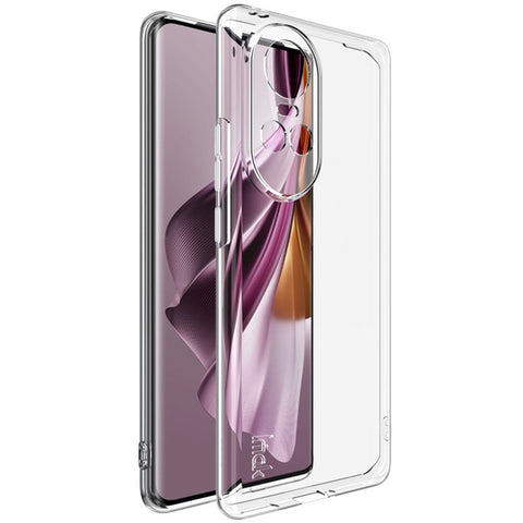 IMAK UX-5 Series For Oppo Reno10 Pro 5G (Global) Smartphone Cover Clear Flexible TPU Cell Phone Shell