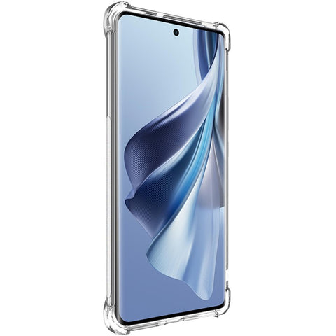 IMAK For Oppo Reno10 Pro 5G (Global) / Reno10 5G (Global) Clear Mobile Phone Case TPU Cover Four Corner Airbag Cushion Smartphone Shell