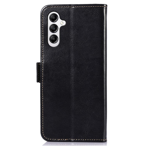 ABEEL For Samsung Galaxy F34 5G / M34 5G PU Leather Wallet Phone Cover Crazy Horse Texture Stand Case