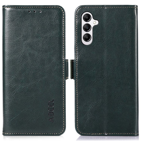 ABEEL For Samsung Galaxy F34 5G / M34 5G PU Leather Wallet Phone Cover Crazy Horse Texture Stand Case
