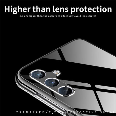 MOFI TPU Phone Case for Samsung Galaxy F34 5G / M34 5G , Anti-scratch Transparent Phone Cover