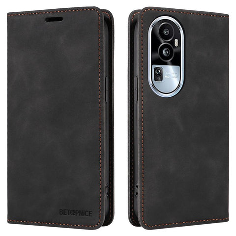 BETOPNICE 003 For Oppo Reno10 Pro 5G (Global) / Reno10 5G (Global) PU Leather Wallet Shell RFID Blocking Stand Phone Case