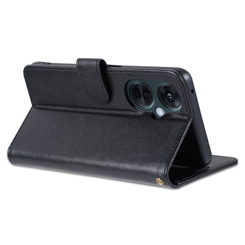 AZNS Wallet Phone Cover for Oppo K11x 5G , Stand PU Leather Anti-scratch Phone Case