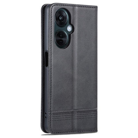 AZNS For Oppo K11x 5G Wallet PU Leather Phone Case Cowhide Texture Stand Cover