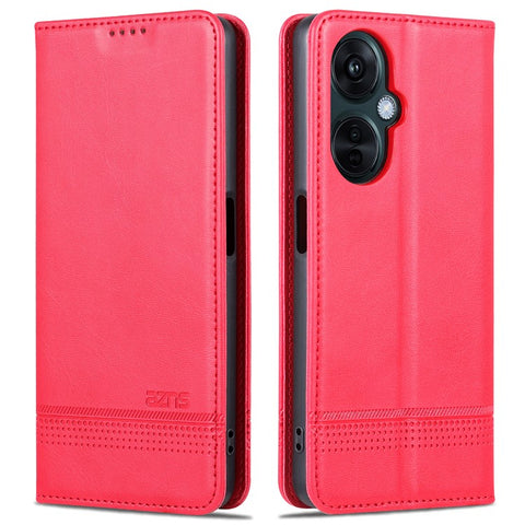 AZNS For Oppo K11x 5G Wallet PU Leather Phone Case Cowhide Texture Stand Cover