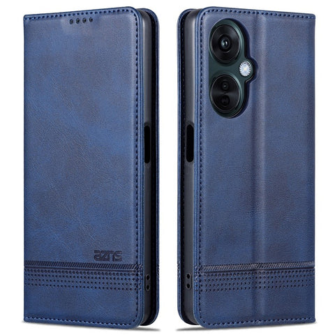 AZNS For Oppo K11x 5G Wallet PU Leather Phone Case Cowhide Texture Stand Cover