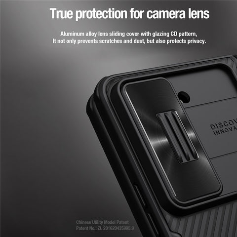 NILLKIN CamShield Fold Case for Samsung Galaxy Z Fold5 5G TPU+PC Phone Cover Kickstand Shell with Pen Slot