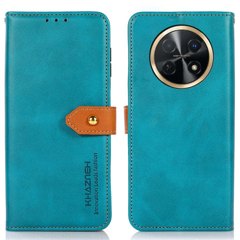 KHAZNEH For Huawei nova Y91 4G / Enjoy 60X PU Leather Case Cowhide Texture Stand Wallet Phone Cover