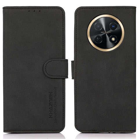 KHAZNEH For Huawei nova Y91 4G / Enjoy 60X Anti-drop Phone Cover Textured PU Leather Wallet Stand Case