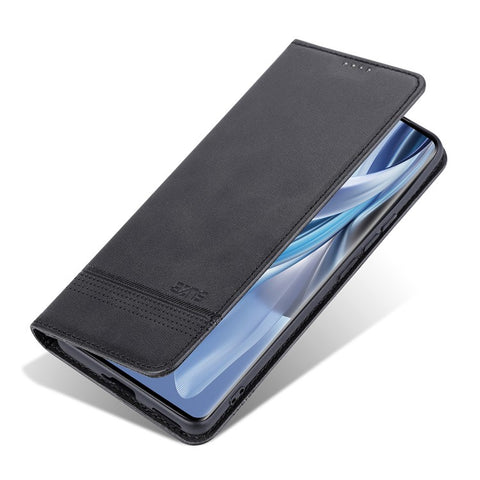 AZNS For Oppo Reno10 5G (Global) / Reno10 Pro 5G (Global) Phone Case Wallet Stand PU Leather Cowhide Texture Cover