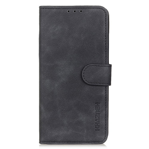 KHAZNEH For Oppo A58 5G / A78 5G PU Leather Stand Case Wallet Phone Cover Retro Texture Shell
