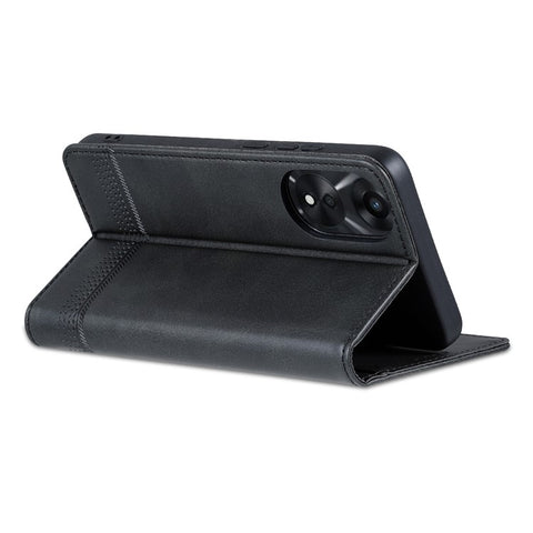 AZNS For Oppo A78 4G Phone Cover PU Leather Flip Wallet Stand Case Magnetic Phone Shell