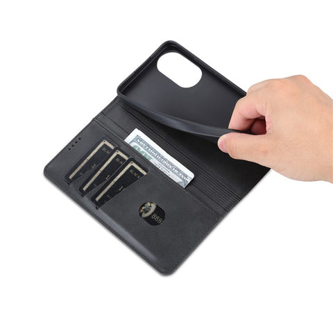AZNS For Oppo A78 4G Phone Cover PU Leather Flip Wallet Stand Case Magnetic Phone Shell