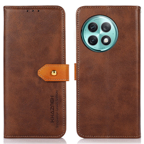 KHAZNEH For OnePlus Ace 2 Pro 5G Cowhide Texture Stand PU Leather Phone Case Wallet Phone Cover