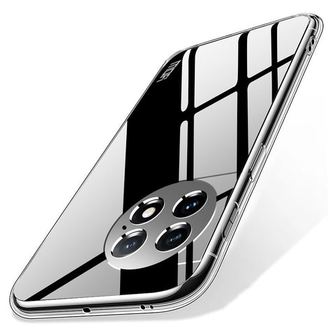 MOFI Transparent Phone Case for OnePlus Ace 2 Pro 5G , Soft TPU Protective Mobile Phone Cover