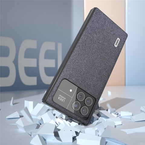ABEEL For Xiaomi Mix Fold 3 5G Glitter Phone Case PU Leather + PC Shockproof Protective Cover