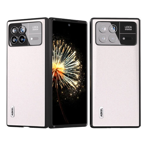 ABEEL For Xiaomi Mix Fold 3 5G Glitter Phone Case PU Leather + PC Shockproof Protective Cover